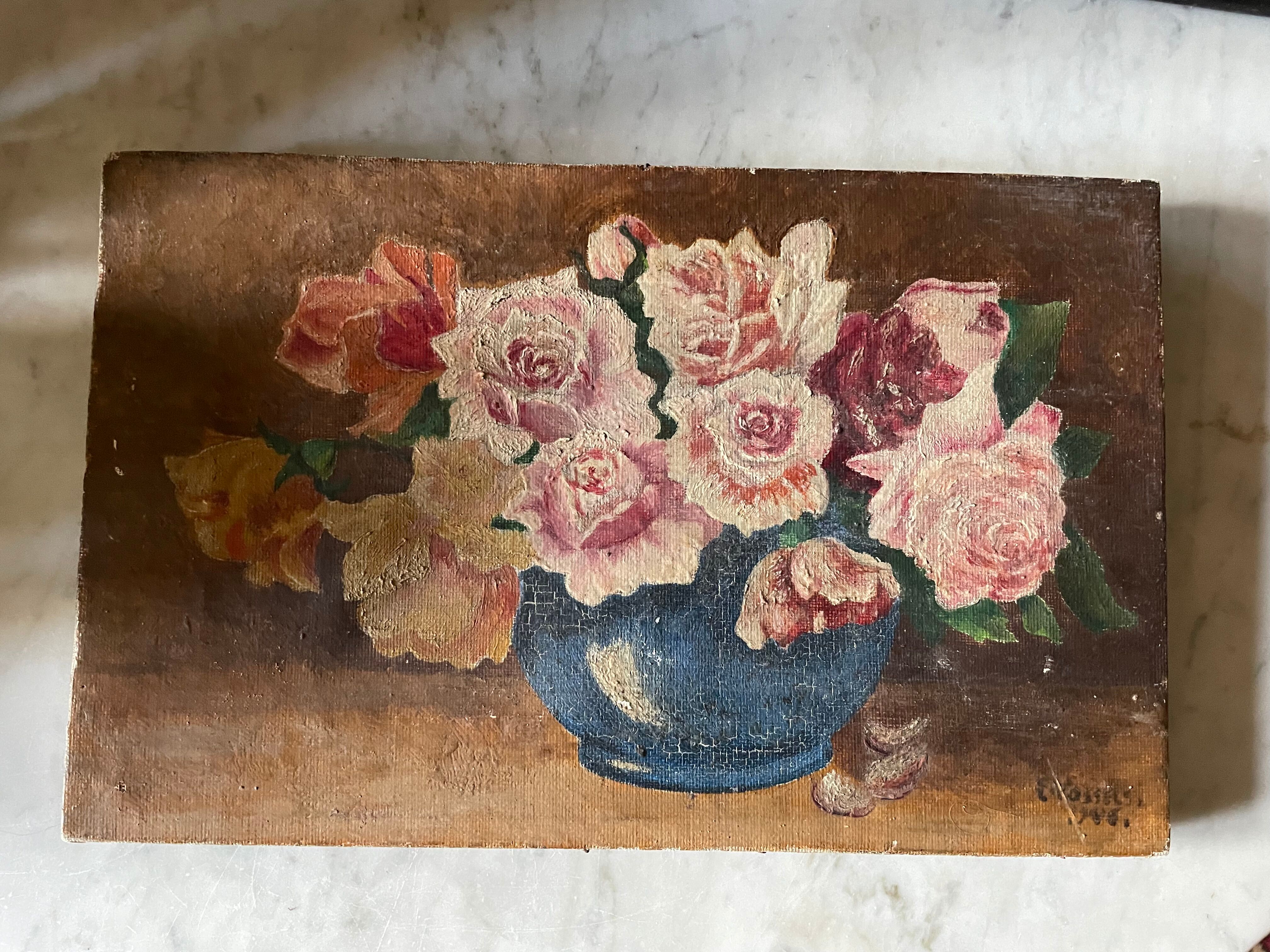 Bouquet de roses 1906