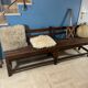 Vintage oak church pew 1940 /1950