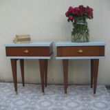 Pair of vintage bedside tables