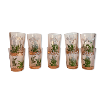 Antique liquor glasses