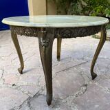 Marble top coffee table