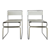 Lot of 2 "Libellula" Giovanni chairs - Planula | 1970s 1980s