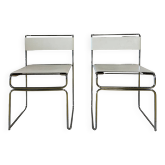 Lot of 2 "Libellula" Giovanni chairs - Planula | 1970s 1980s