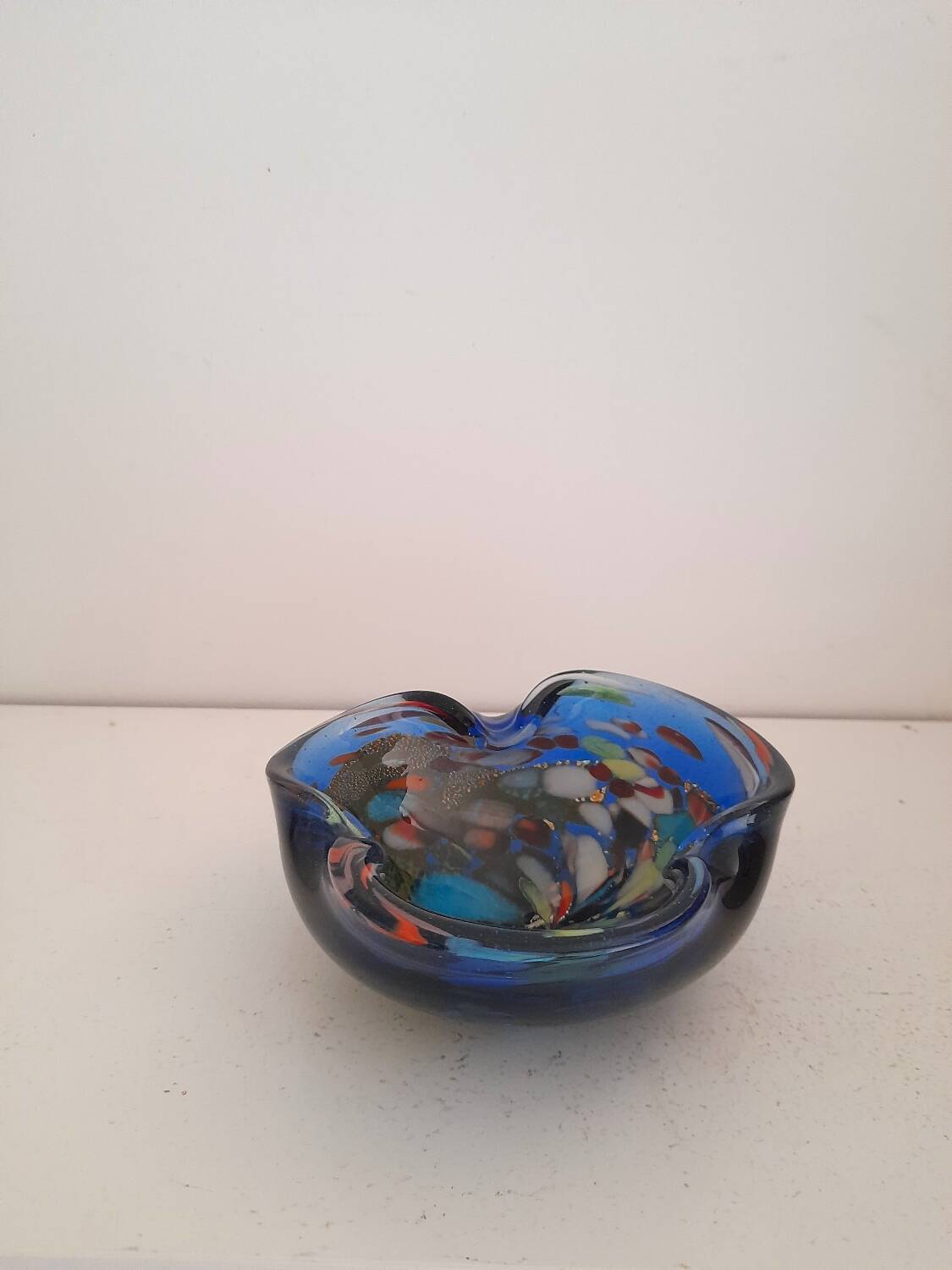 Vide poche en verre de Murano 1950