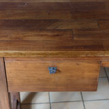 Old desk assembly table