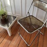 Plexiglass folding chair