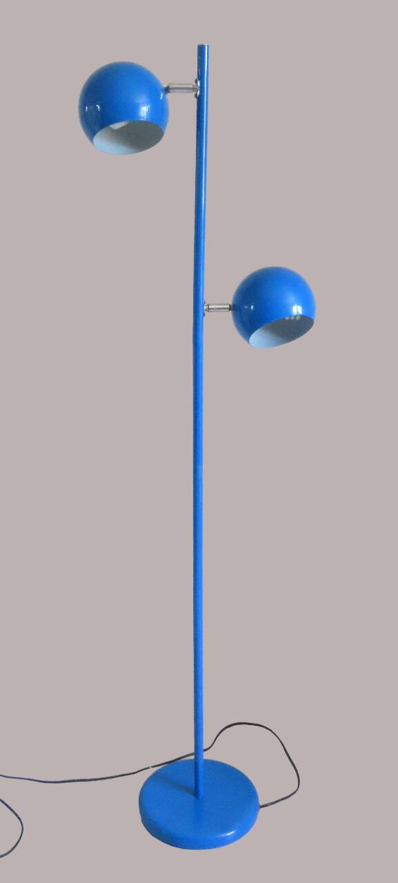 Vintage Eyeball Space Age Spot Light Blue Ball