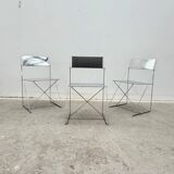 Nuova X Line chair for Magis in chrome, Italy 1980