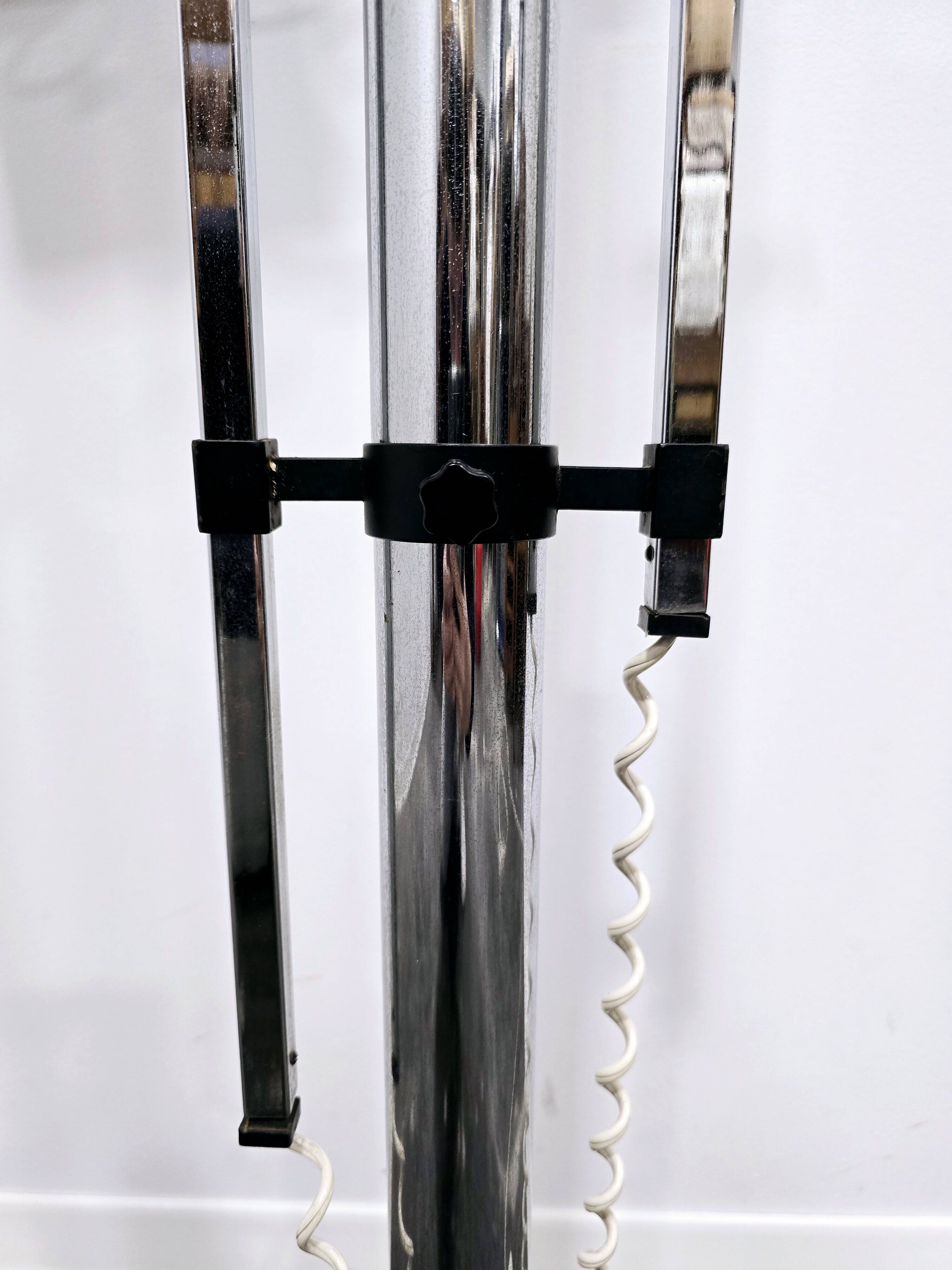 Adjustable Mid Century Floor Lamp by Pat Hoffman for Lucitalia 1970s