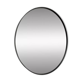 Miroir rond 75cm de diamètre contour noir