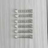 Set of 6 twisted crystal knife holders