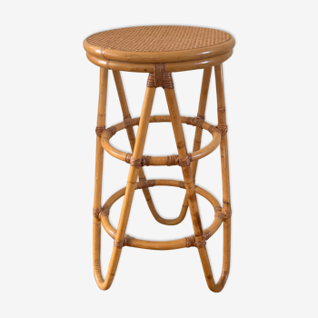 Tabouret en rotin