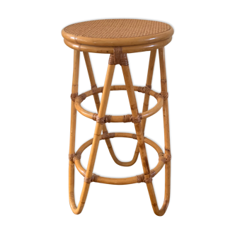 Tabouret en rotin