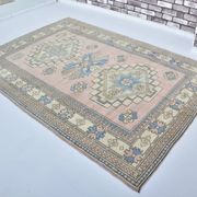 Oushak floral rug sku 3543