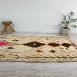Handmade Moroccan Berber carpet 226 x 150 CM