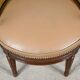 Beech Swivel Office Armchair, Louis XVI style – Late 19th century