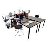 Beaubourg Desk Table Created by Michel Cadestin