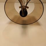 vintage smoked plexiglass wall light