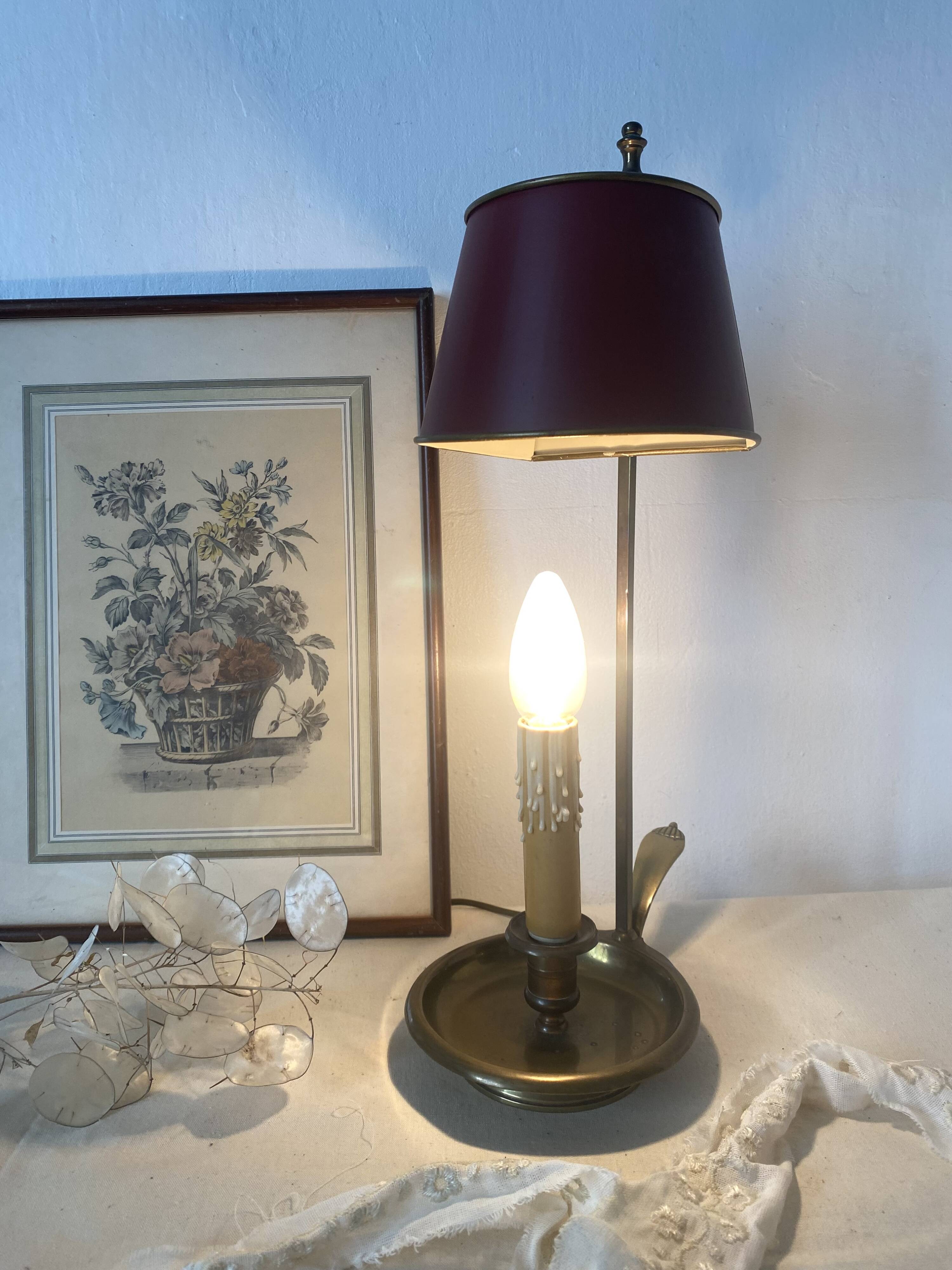 Lampe bouillotte en métal
