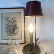 Metal hot water bottle lamp with one fire