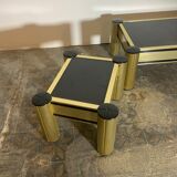 Coffee table and end of sofa design 1970