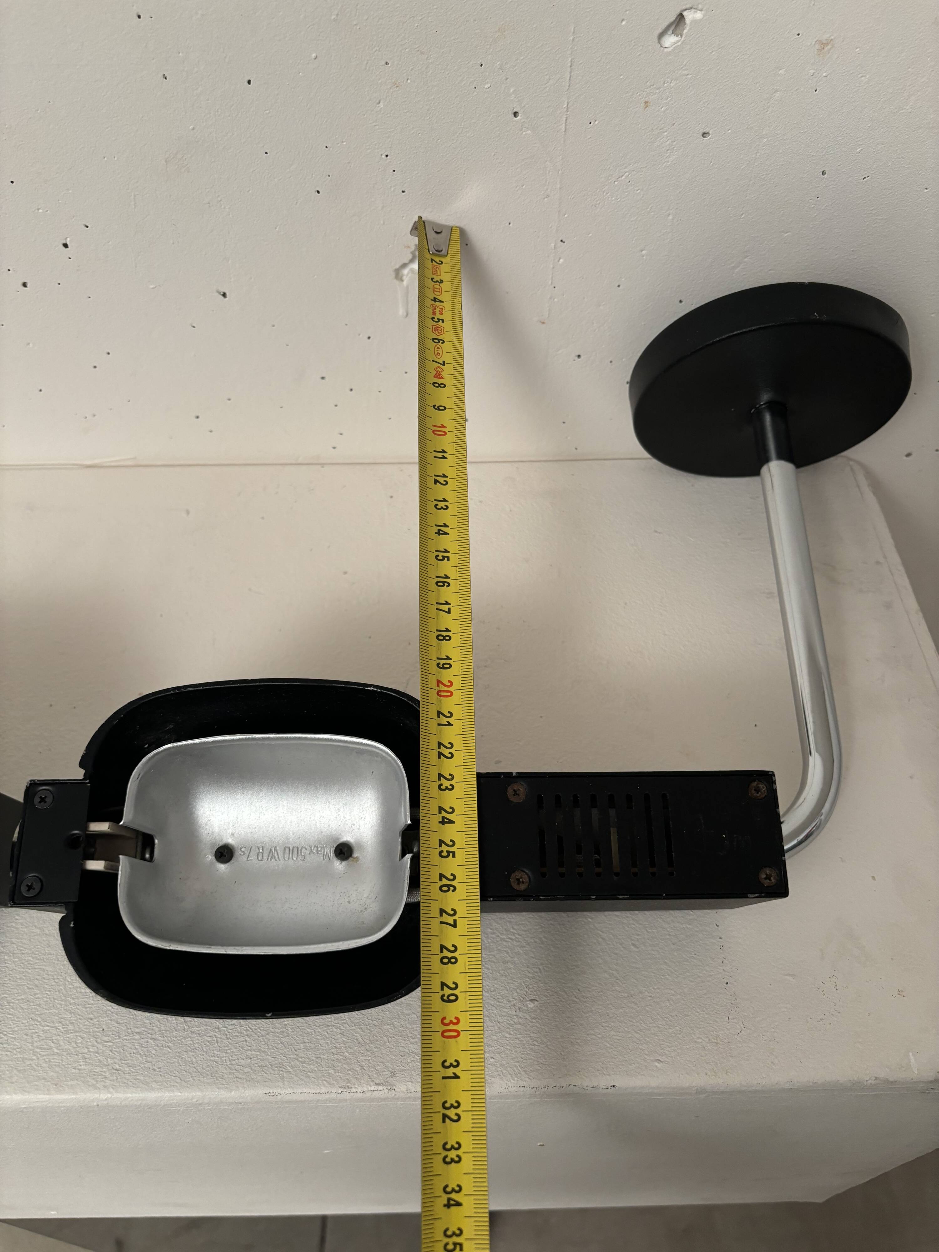 Pair of Camera terra wall lights, Ernesto Gismondi, Artemide 1980