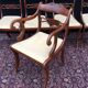 Set of 4 chairs and 1 armchair