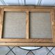 Oil painting on canvas landscape sunset framed vintage