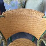 Paire de fauteuils en rotin
