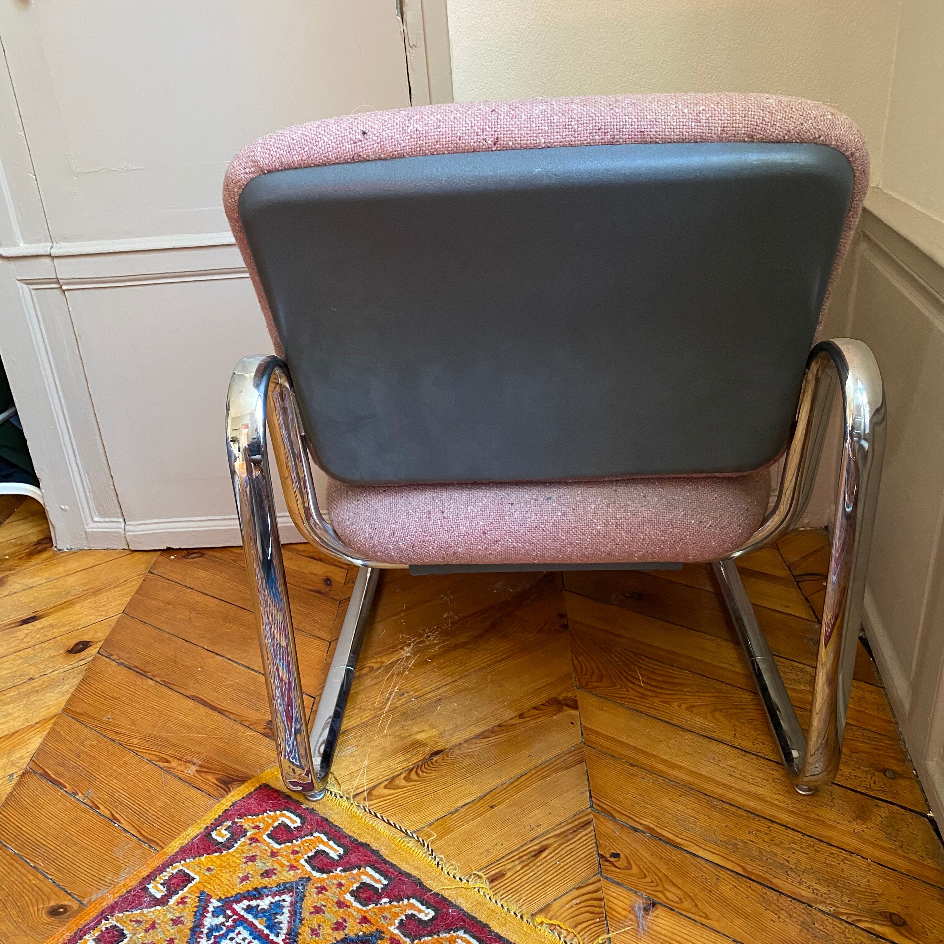 Paire de chauffeuses Strafor - Pohlschröder vintage