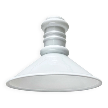 Vintage Glass Pendant Lamp Apotekerpendel Danish by Sidse Werner for Holmegaard