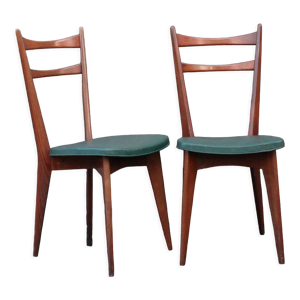 Paire de chaises vintage
