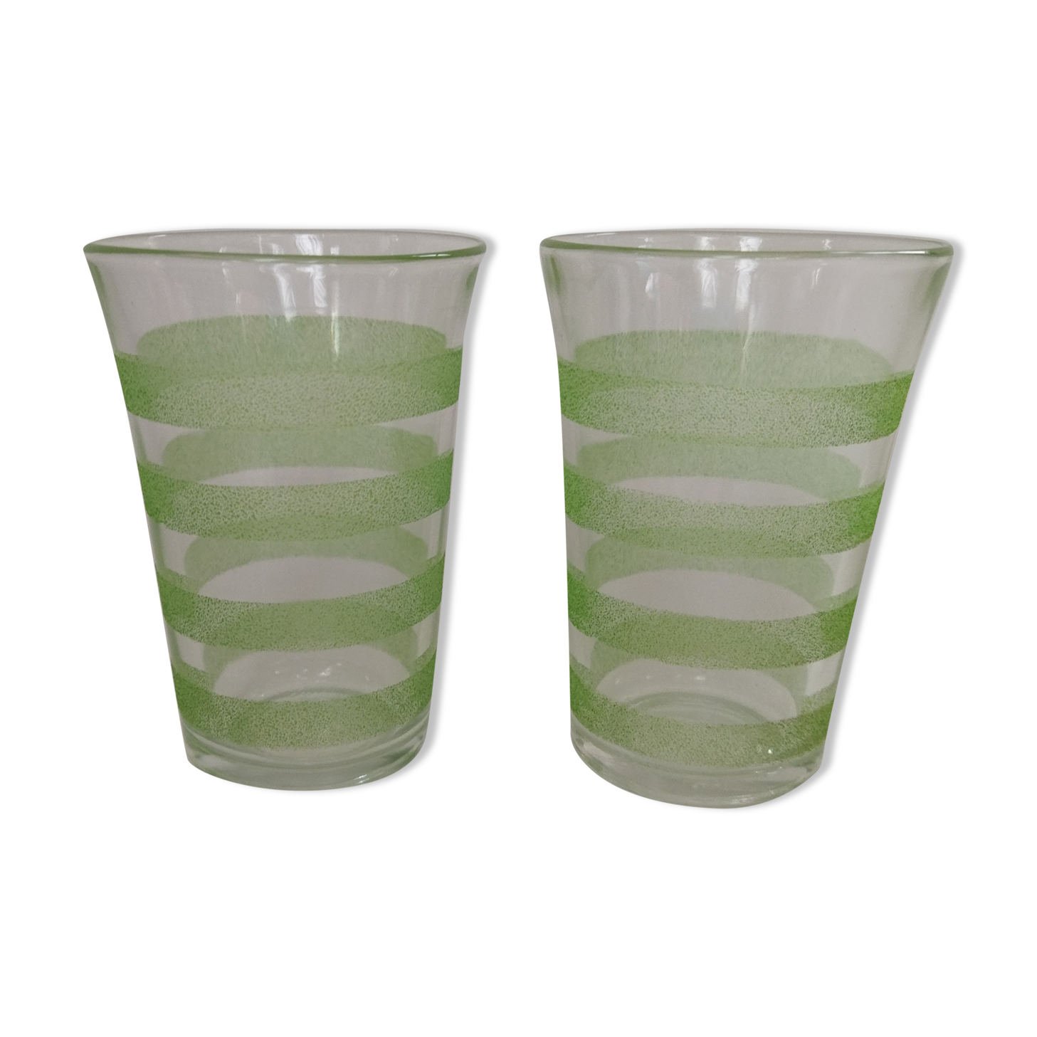 Deux verres granités VHF