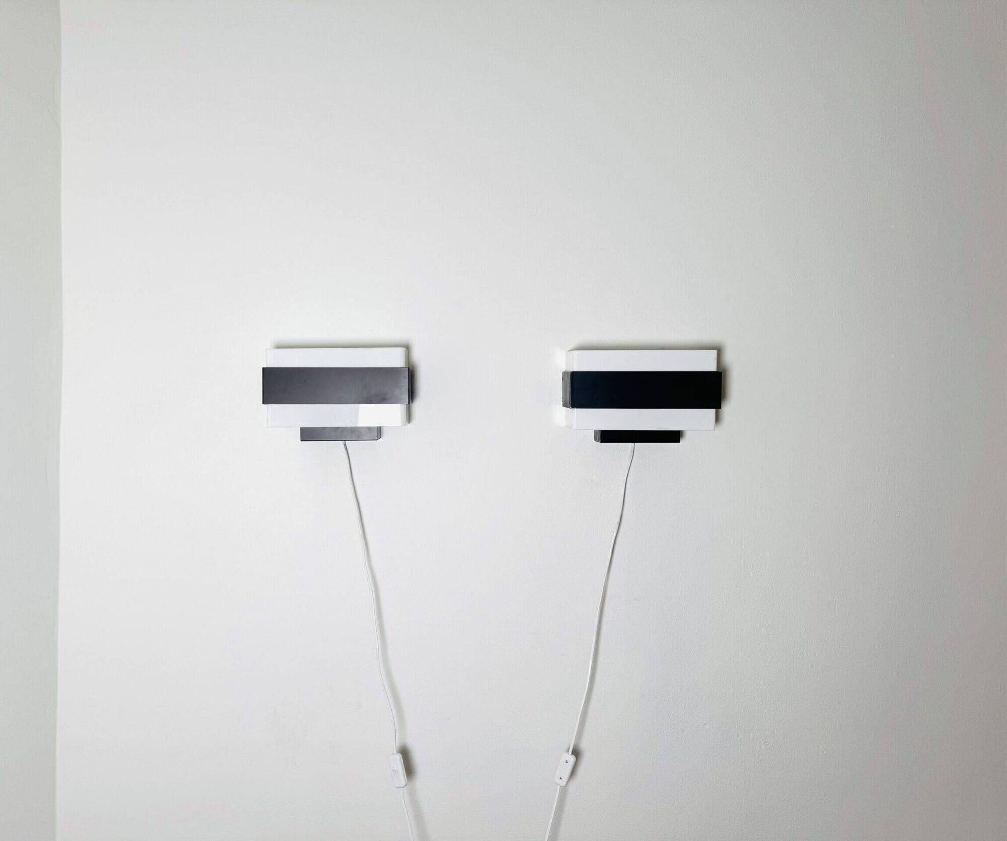 Model Nx164 Wall Lamps By Philips, The Netherlands, 1960S