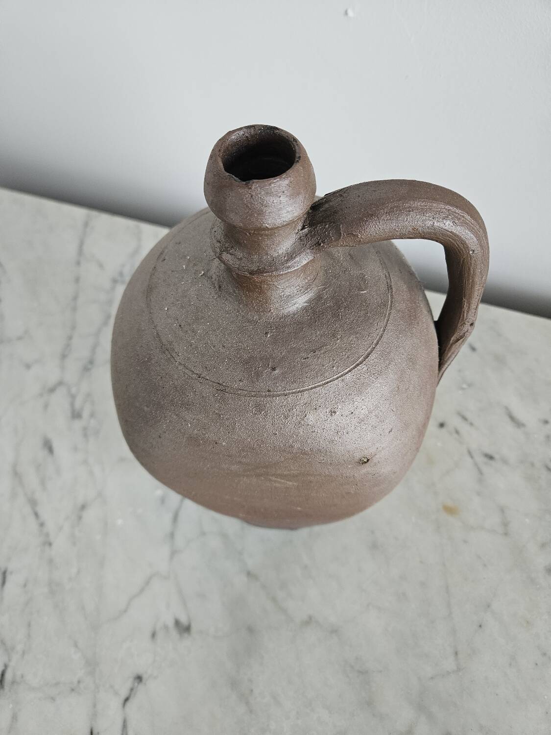 Antique clay jug