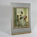 Poster fixed on paper after Achille Devéria