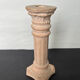 Antique style ceramic candle holder