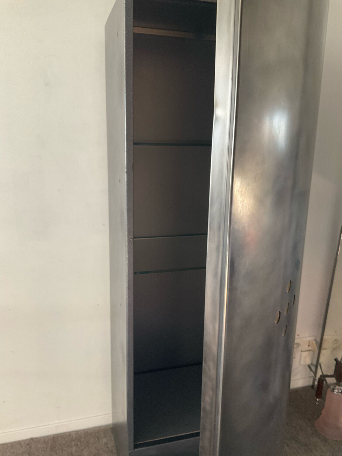 Vintage metal cabinet 80s