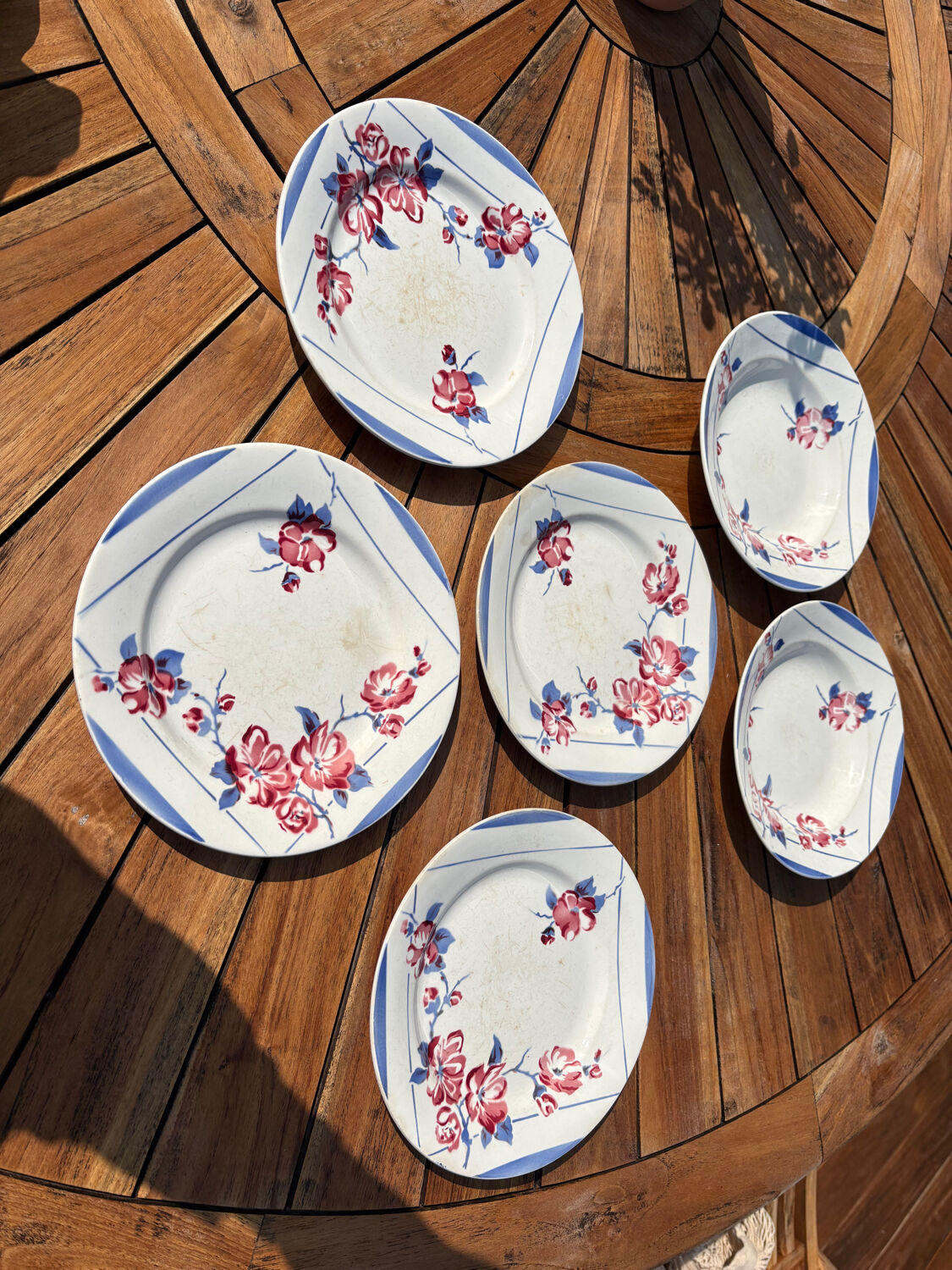 Digoin Sarreguemines plates