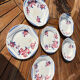 Digoin Sarreguemines plates