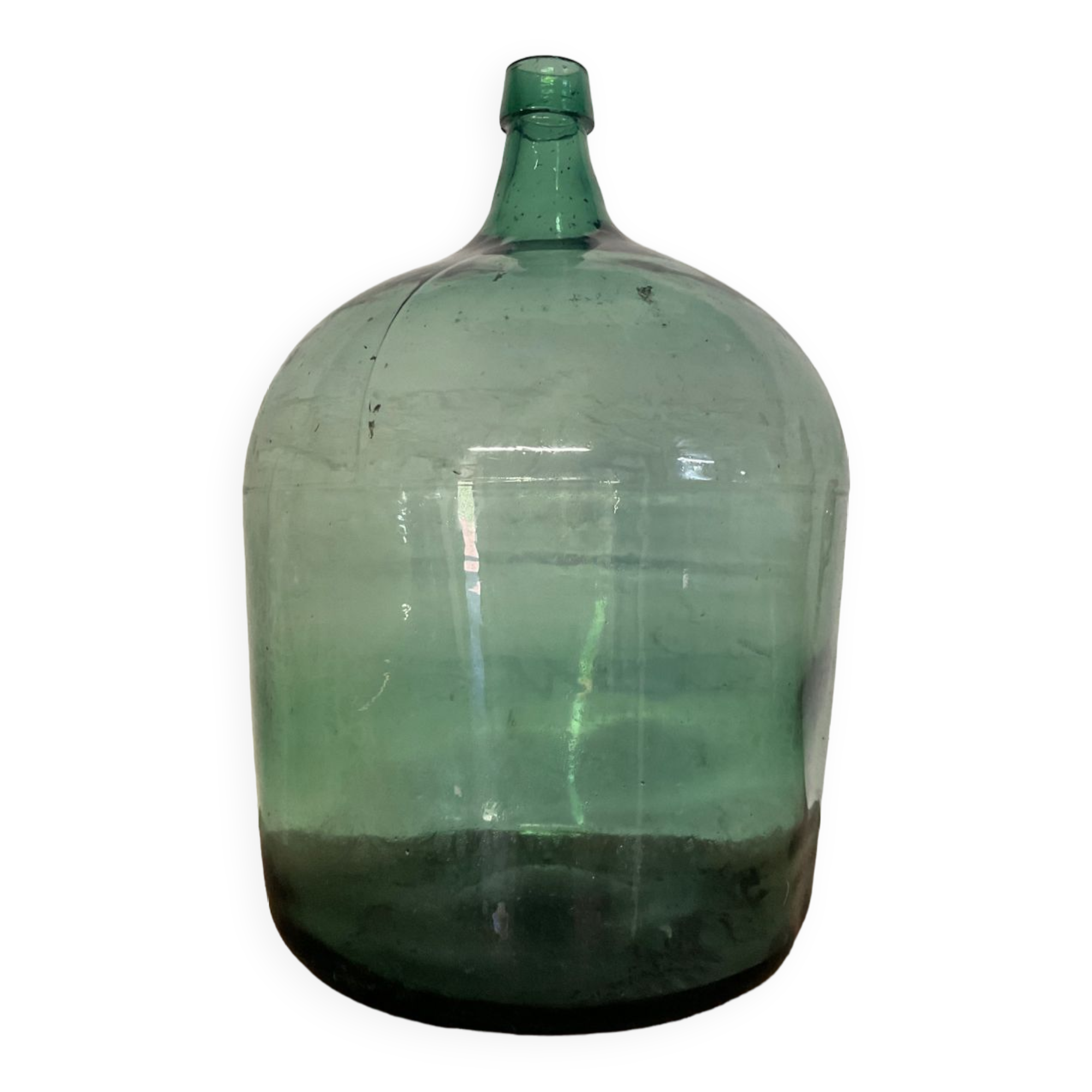 Lady Jeanne old glass paste bottle from the 50s
