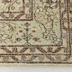 5x9 faded beige wool handknotted oushak rug, 276x166cm