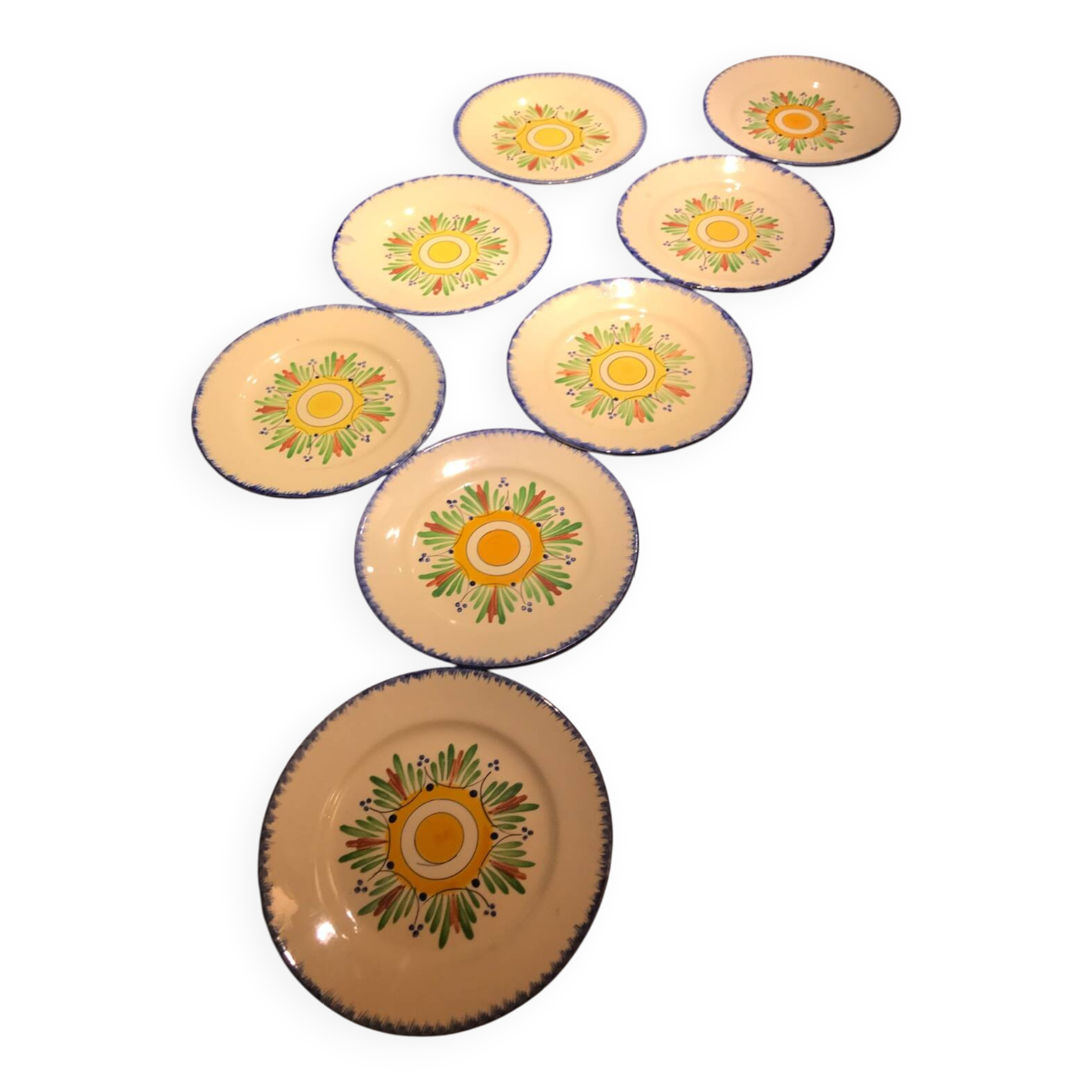 8 Longchamp Jean Marie model dinner plates