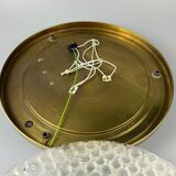 60s 70s Plafoniere ceiling lamp by Fischer Leuchten Germany Space Age