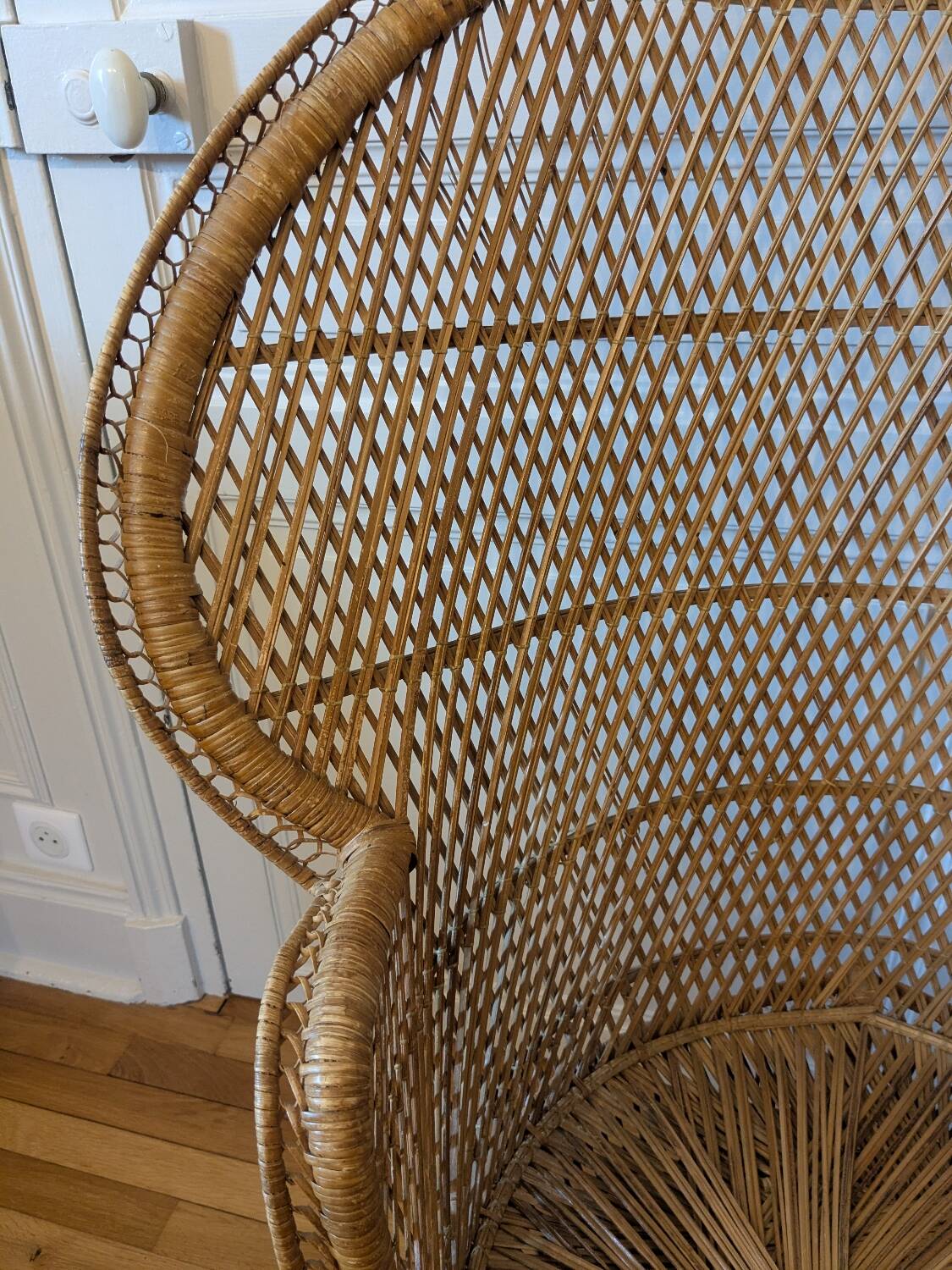 Fauteuil en rotin Emmanuelle