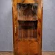Antique display cabinet in Louis XV / Transition style – marquetry wood and bronze fittings.