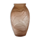 Vase en verre moulé art déco