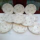 12 old flat plates Brabant / Mill of Wolves