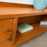 Vintage low oak sideboard (shallow)