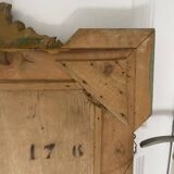 Antique Gilded Mercury Wall Mirror Napoleon III 71x57cm